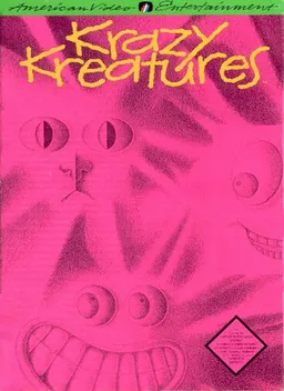 Krazy Kreatures (USA) (NINA-06) (Unl)